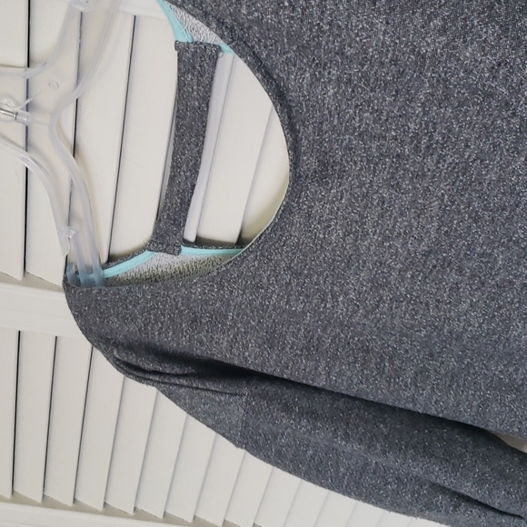 Saturday Sunday Anthropologie Peplum Terry Knit Sweatshirt Top, Grey, Size M - Picture 3 of 9